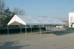 tenda allestimento